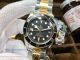 Perfect Replica Tudor Black Bezel Black Face 2-Tone Oyster Band 42mm Watch (3)_th.jpg